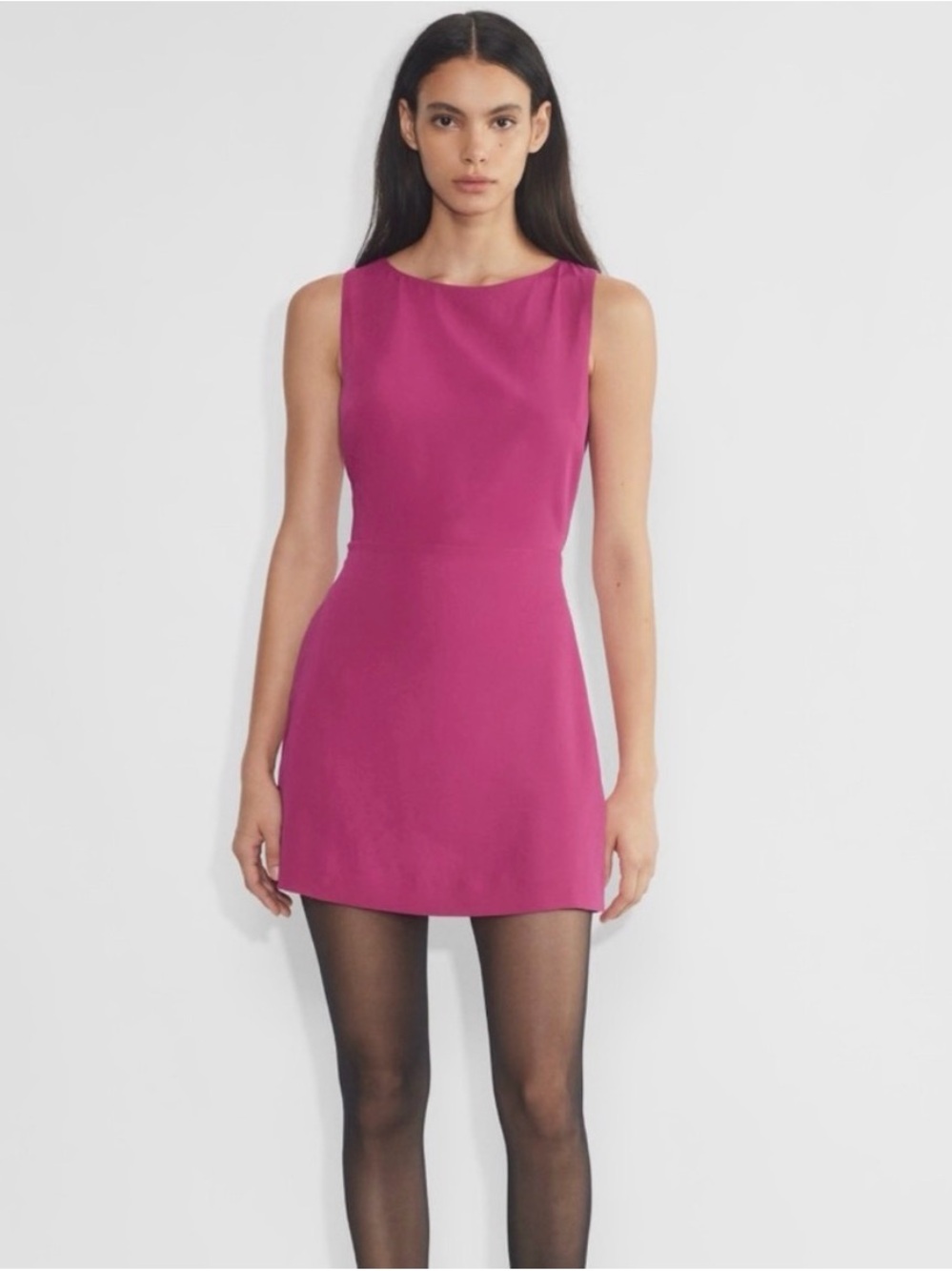 Aritzia Babaton Spectre Dress in Pomp Pink